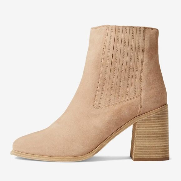 Andre Assous Naia Square Toe Water Resistant Ankle Booties - Picture 2 of 13